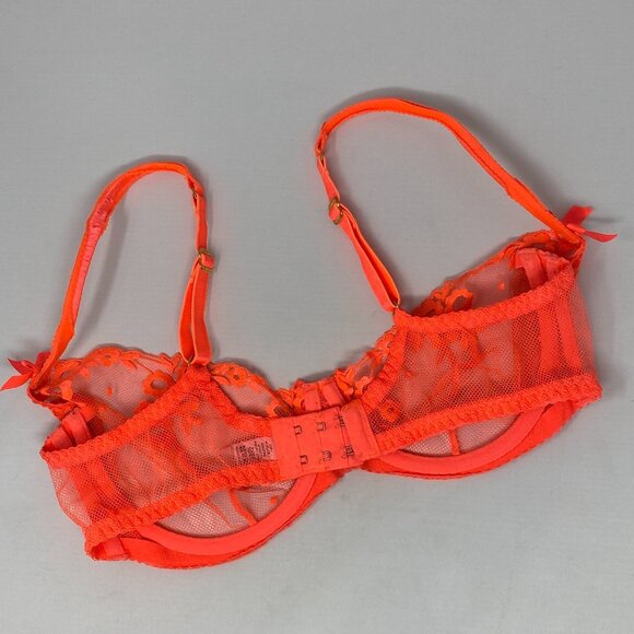 Agent Provocateur Brittnie Orange Bra 36D - Picture 11 of 16